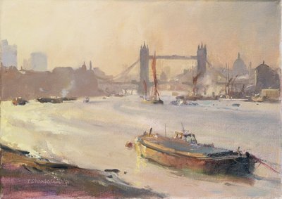 Pomeriggio autunnale, Pool of London, 1991 da Trevor Chamberlain